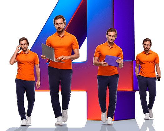 Великолепная четверка Ростелеком в&nbsp;село Каймановка (Приморский край)